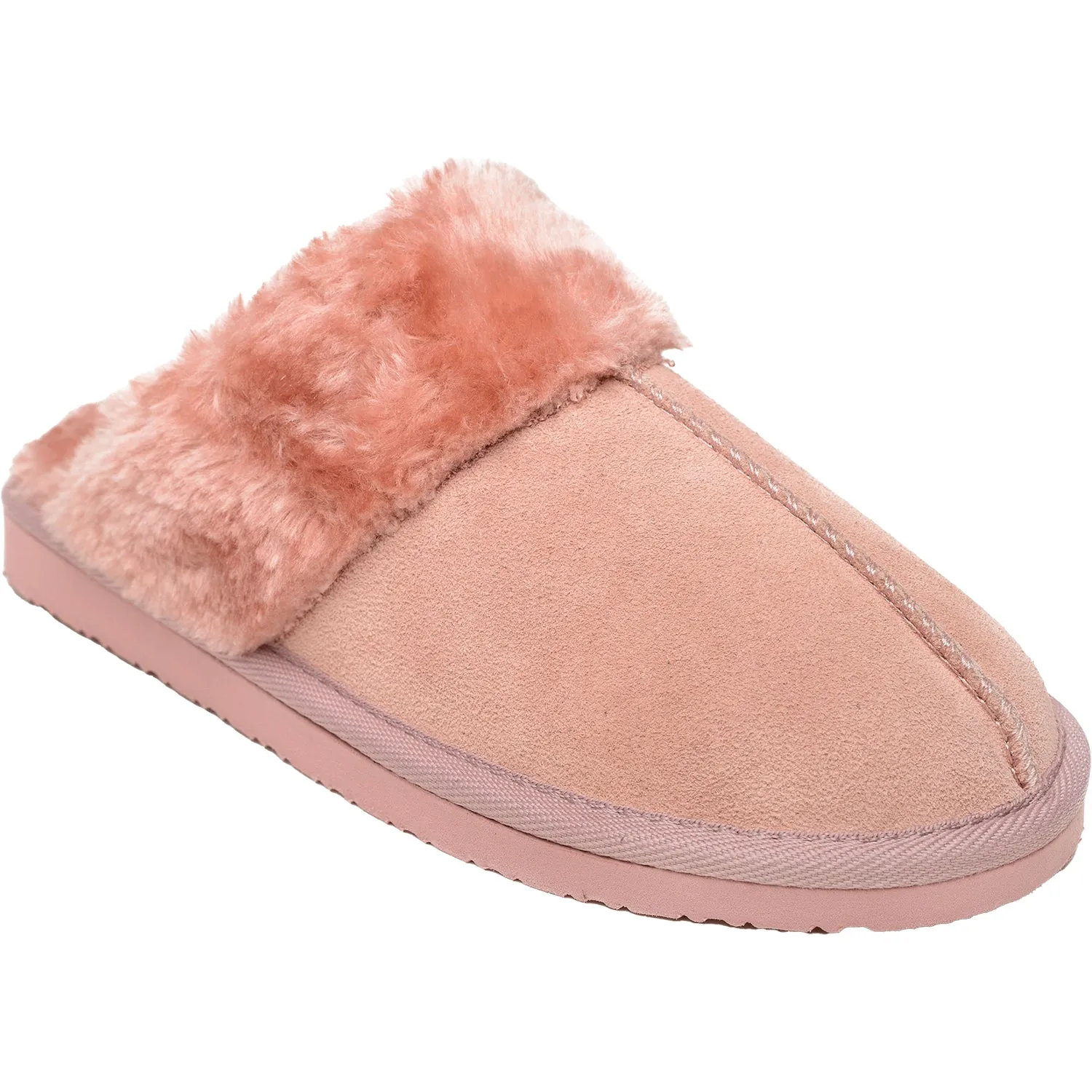 Women's Minnetonka Chesney Blush Suede