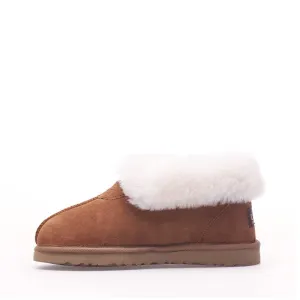 Wool Ugg Slippers - Chestnut